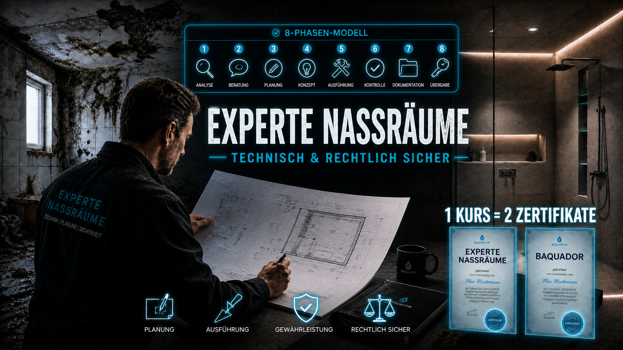 Experte Nassräume
